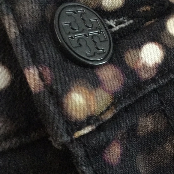 Tory Burch Black Flash Allover Jeans - Picture 8 of 12